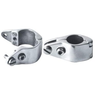 SUPPORTO APRIBILE per tubo inox capottina tendalino aste inox