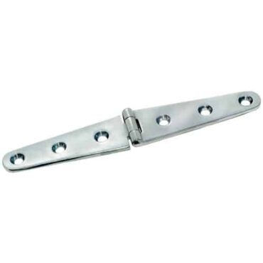 CERNIERA IN ACCIAIO INOX 156x26 MM