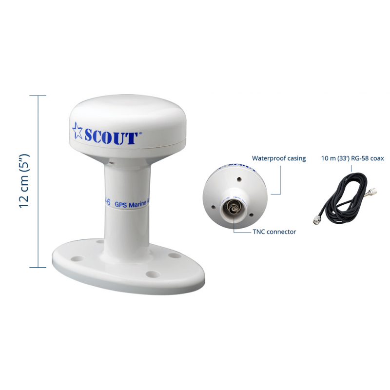 ANTENNA GPS NAV-6 SCOUT - immagine 2