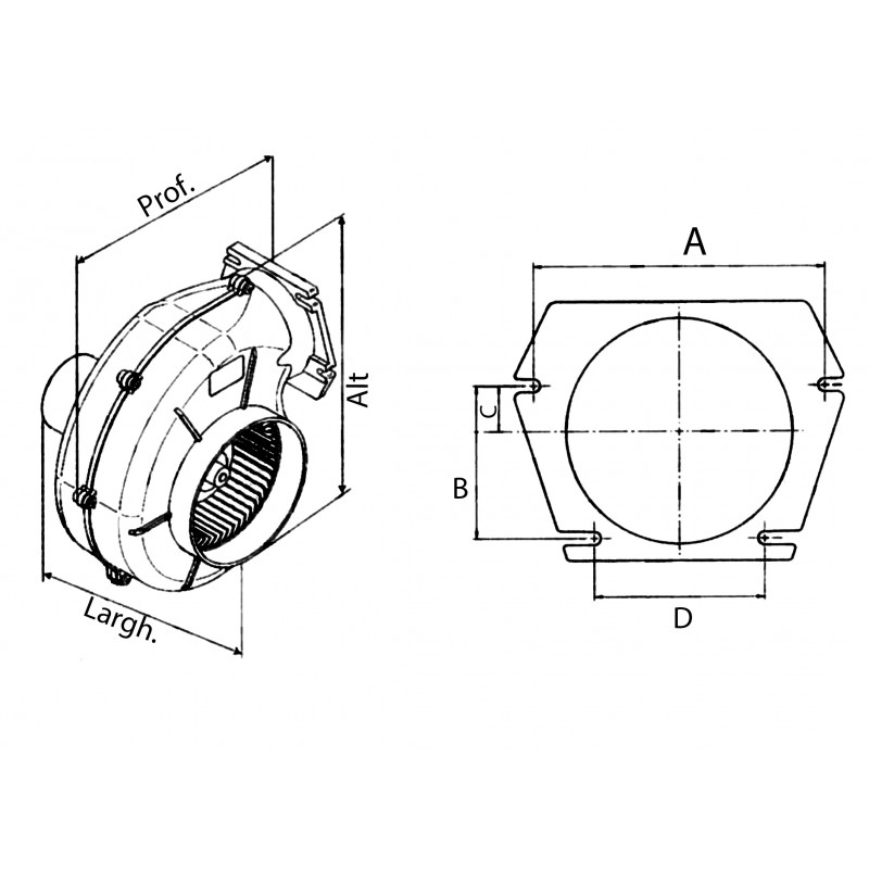 ASPIRATORE PORTATA 280 MC/ORA - immagine 2