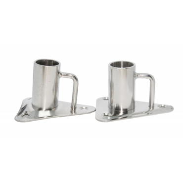 BASI PER CANDELIERI IN ACCIAIO INOX