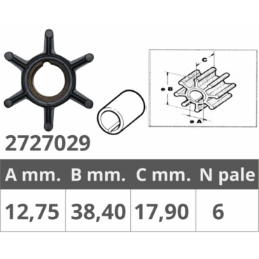 GIR. JOHONSON/EV. 2/4T 8-9,9-15 HP