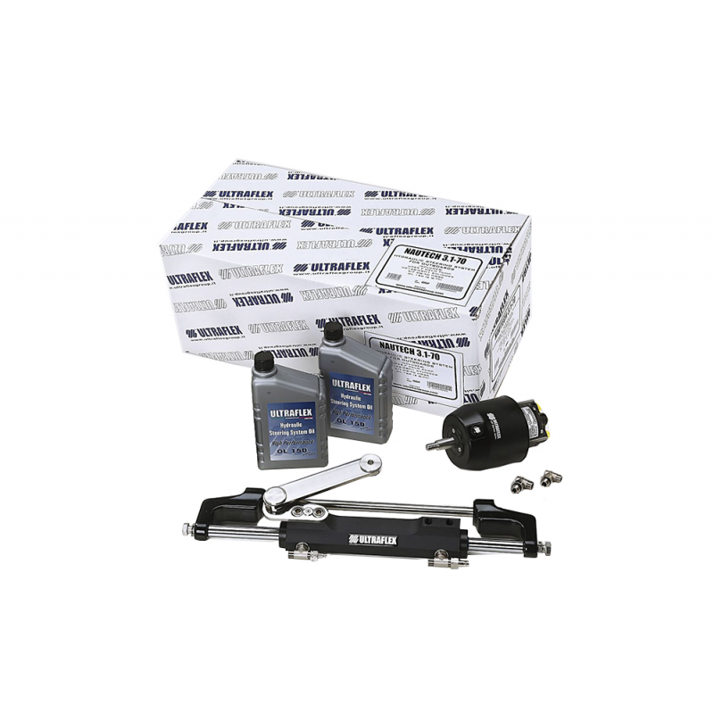 KIT TIMONERIA NAUTECH 1-OBF-2 PER MOTORI FUORIBORDO FINO A 300HP