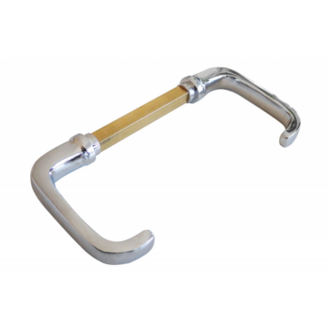 MANIGLIA OTTONE CROMATO