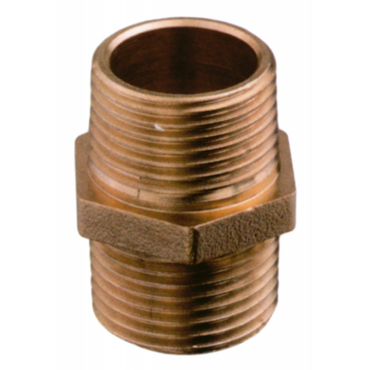NIPLESS DOPPIO M-M IN BRONZO