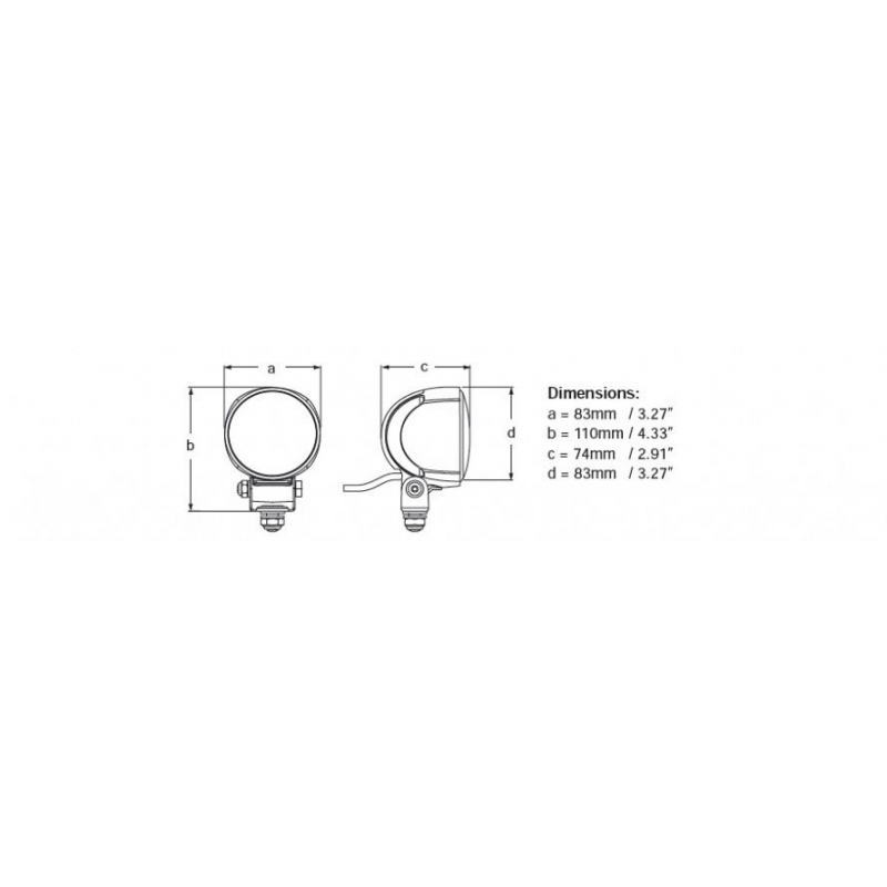 PROIETTORE DA COPERTA A LED M70 GEN 4 - immagine 3
