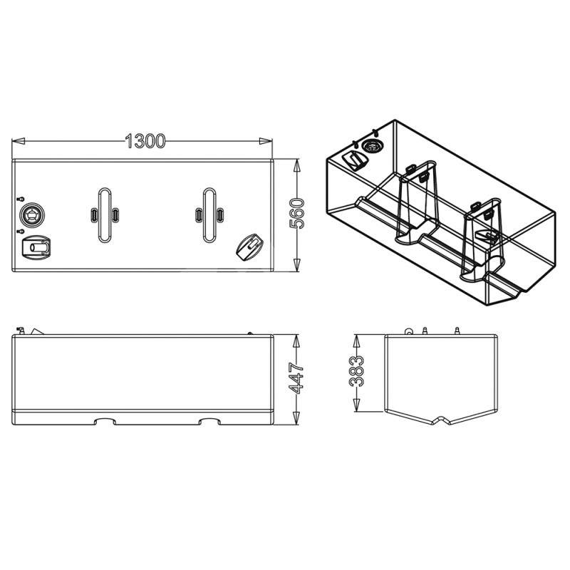 SERBATOIO CARBURANTE LT.271 - immagine 2