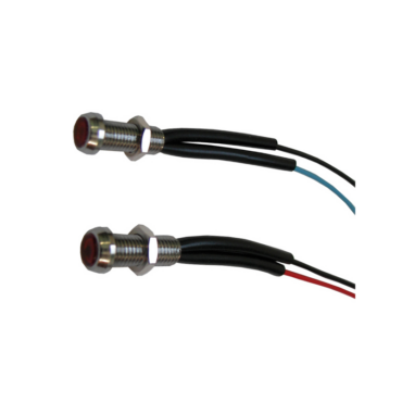 spia rossa led