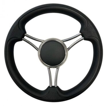 VOLANTE T22 NERO PELLE Ø MM.350