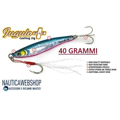 esca artificiale molix jugolo da 40 grammi