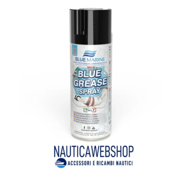 confezione grasso a spray blu' per settore nautico e pesca