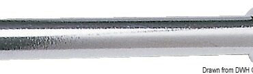 Terminal w. ball head AISI 316 Ø 6 mm