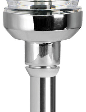 Per imbarcazioni < 20 m. In acciaio inox AISI 316 lucidato, con base in acciaio inox 316 + nylon gomma. Inserendo l’asta, si attiva il contatto.