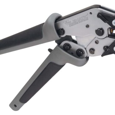 In acciaio temperato a matrici intercambiabili, manici ergonomici in materiale antiscivolo.