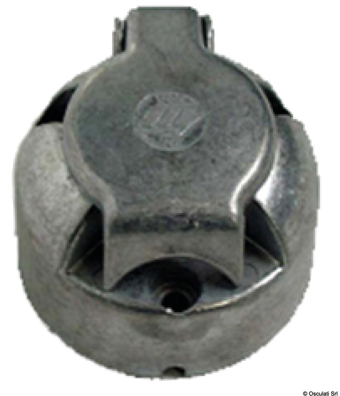 Regolamentare per rimorchio. In ABS nero e contatti interni in ottone. Modello di lunga durata nel tempo e completamente inossidabili.