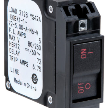 Flush mount lever switch horizontal mounting 5 A