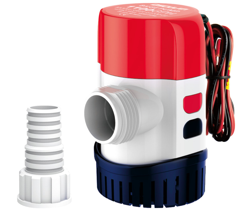 Certificate CE in ottemperanza alla direttiva ISO 8846/8849.Compatta, con sensore automatico Electronic timer sensing per testare la presenza di acqua ogni 2,5 minuti per 0,5 secondi.Portagomma ruotabile a 360° ed amovibile.Completa di valvola di non ritorno Back flow per evitare il ritorno dell'acqua.
