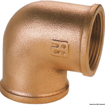 GUIDI bronze F-F 90° elbow 1"