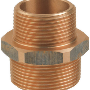 GUIDI bronze M-M double nipple 2"1/2 x 2"