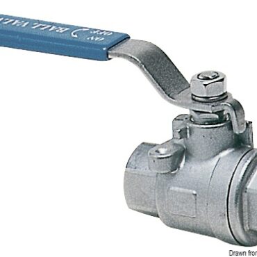 In acciaio inox AISI 316.