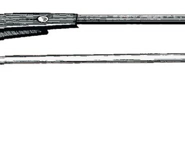 SS parallelogram arm f. windshield wiper 381/432mm
