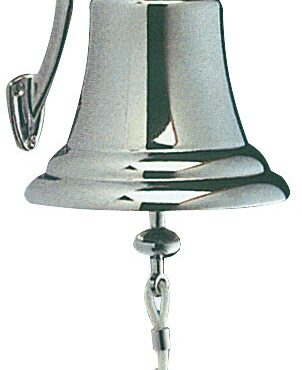 Chromed brass bell Ø 150 mm