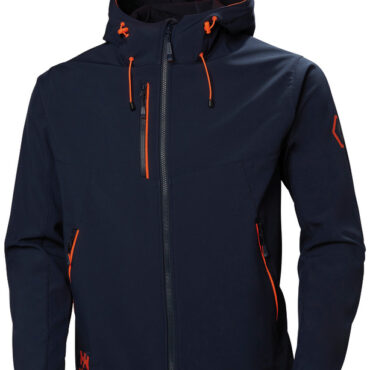 HH Chelsea Evo Hooded Softshell navy blue XXL