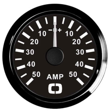 Completo di SHUNT 8/32 V, applicabile alla maggior parte degli amperometri sul mercato. Dotato di quadrante retroilluminazione sia rossa sia gialla.