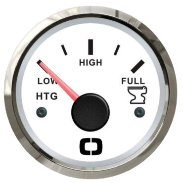 Blackwater gauge 10/180 ohm white/glossy