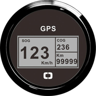 Non richiede trasduttore ed è fornito completo di antenna GPS 32 canali.- Tipo 1: Spidometro / bussola: indica in modo analogico la velocità 0-45 nodi ed in digitale la rotta bussola (di grado in grado).- Tipo 2: Spidometro / totalizzatore / bussola: indica in modo digitale la velocità 0/999 nodi, Km/h o MPH, la distanza percorsa fino a 99999 miglia e la rotta bussola (di grado in grado).Quadrante retroilluminazione sia rossa sia gialla.
