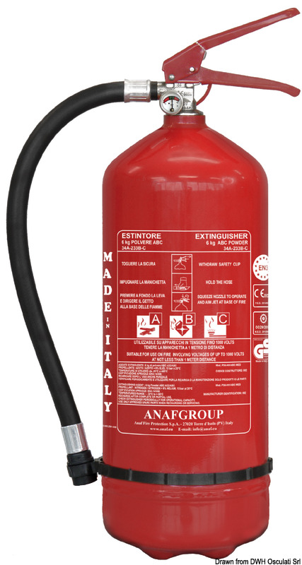 Omologati MED (Marine Equipment), regolamentari per la Marina Mercantile in tutte le nazioni aderenti alle normative SOLAS.