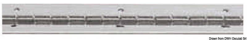 In acciaio inox lucidata a specchio.