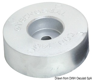 Stern anode 140 x 35 mm