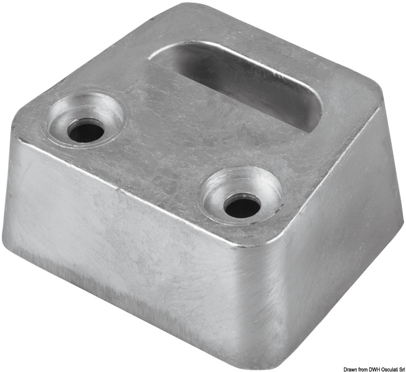 Aluminium leg anode OMC Cobra DuoProp