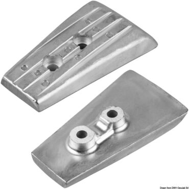 Aluminium anode for Volvo Penta DP 3589875/3589876