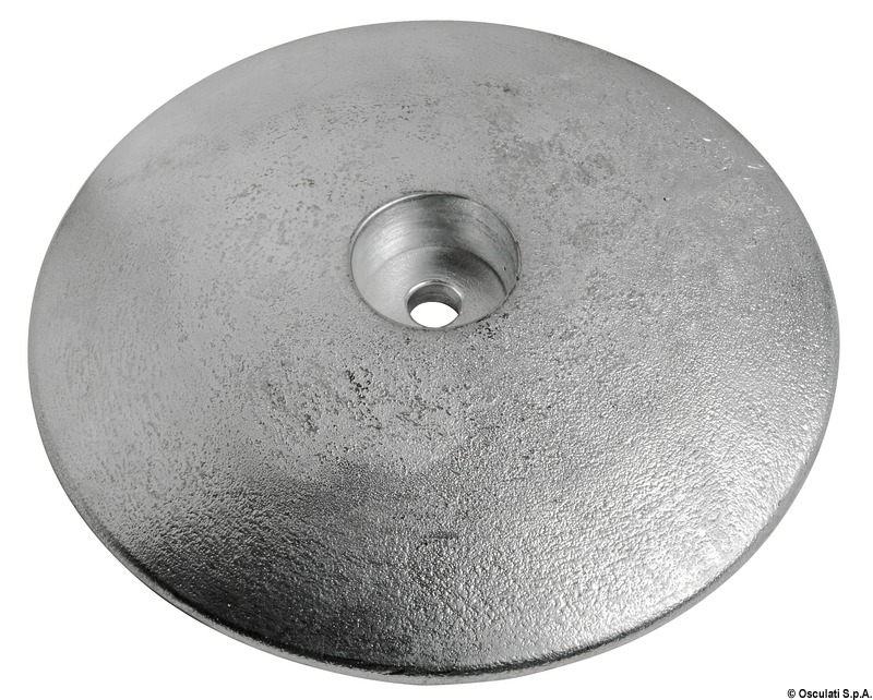 Aluminium rose anode bolt mounting Ø 50 mm 30 g