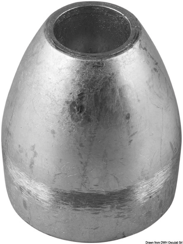 Aluminium ogive anode for Bravo III