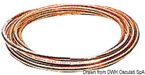Copper pipe for fuel 8x10 mm