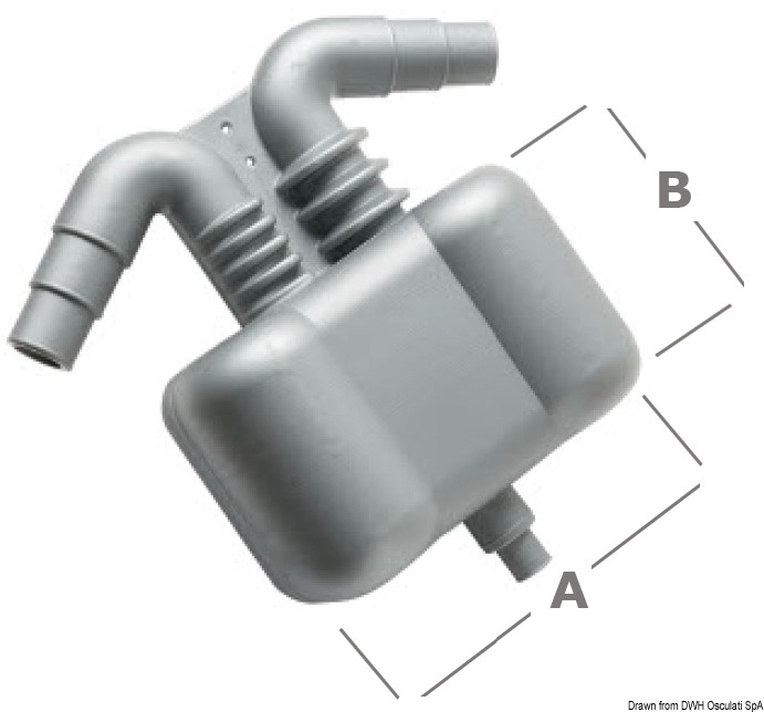 Water/gas separator 2.5 l