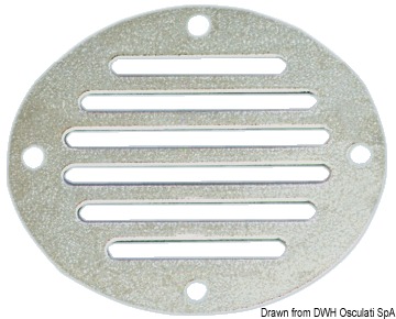 In acciaio inox lucidato a specchio.