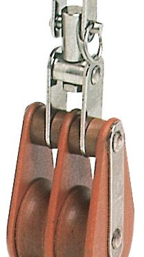 Tufnol HYE block 2 pulleys 8x30mm TW