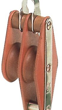 Tufnol HYE block 2 pulleys 8x30mm TBH