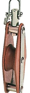 Tufnol HYE block 1 pulley 10x35mm EWH