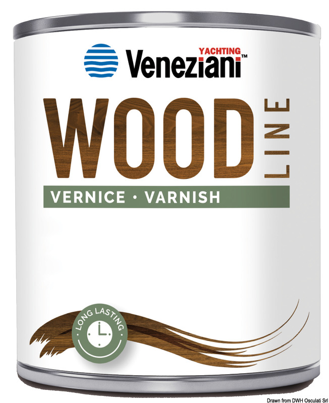 Vernice, impregnante e protettivo indicato per superfici in legno.