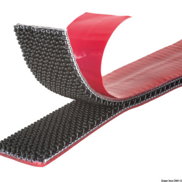 Sistema chiusura auto-serrante per utilizzo indoor ed outdoor. La chiusura a pressione degli uncini a forma di fungo consente il posizionamento prima del fissaggio definitivo. Adesivo ad altissime prestazioni con buona adesione iniziale consente il posizionamento immediato. Ottimo per pannelli, cielini, pulsantiere, centraline elettroniche, sistemi gps, telecamere e sensori.