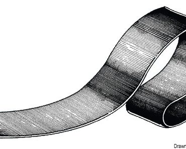 Strip 90x2 mm grey