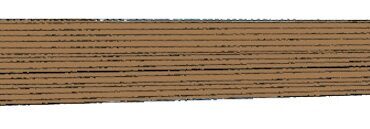 Teak strip 150x10x2000 mm