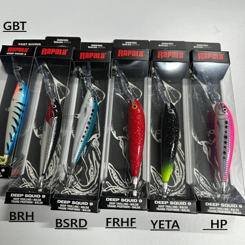 esca artificiale da traina rapala per calamari