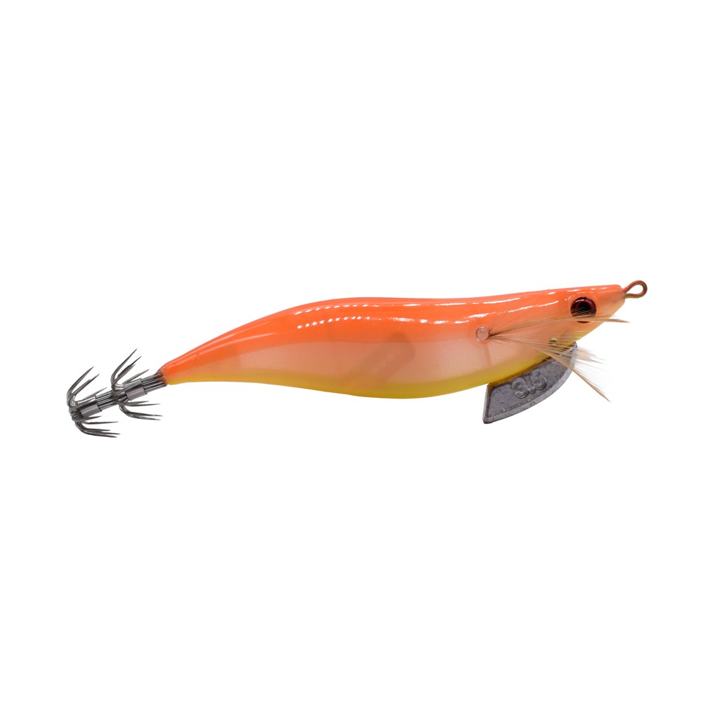 AKAMI Prime è una totanara da barca misura 3.5 progettata per la pesca a traina lenta. Corpo hard body, finitura Glow / Green Glow e doppia corona affilata per calamari e seppie anche con scarsa visibilità.