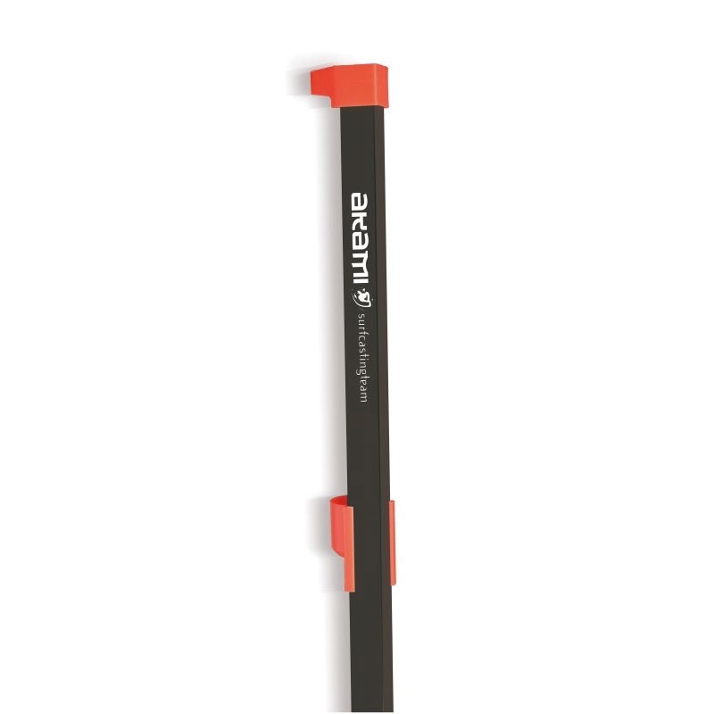Reggicanna da surfcasting con struttura in alluminio e bicchierino fluorescente regolabile in altezza. Vite in acciaio inossidabile e sistema di sicurezza metallico che impedisce la caduta della canna. Ideale per i surfcaster esigenti.